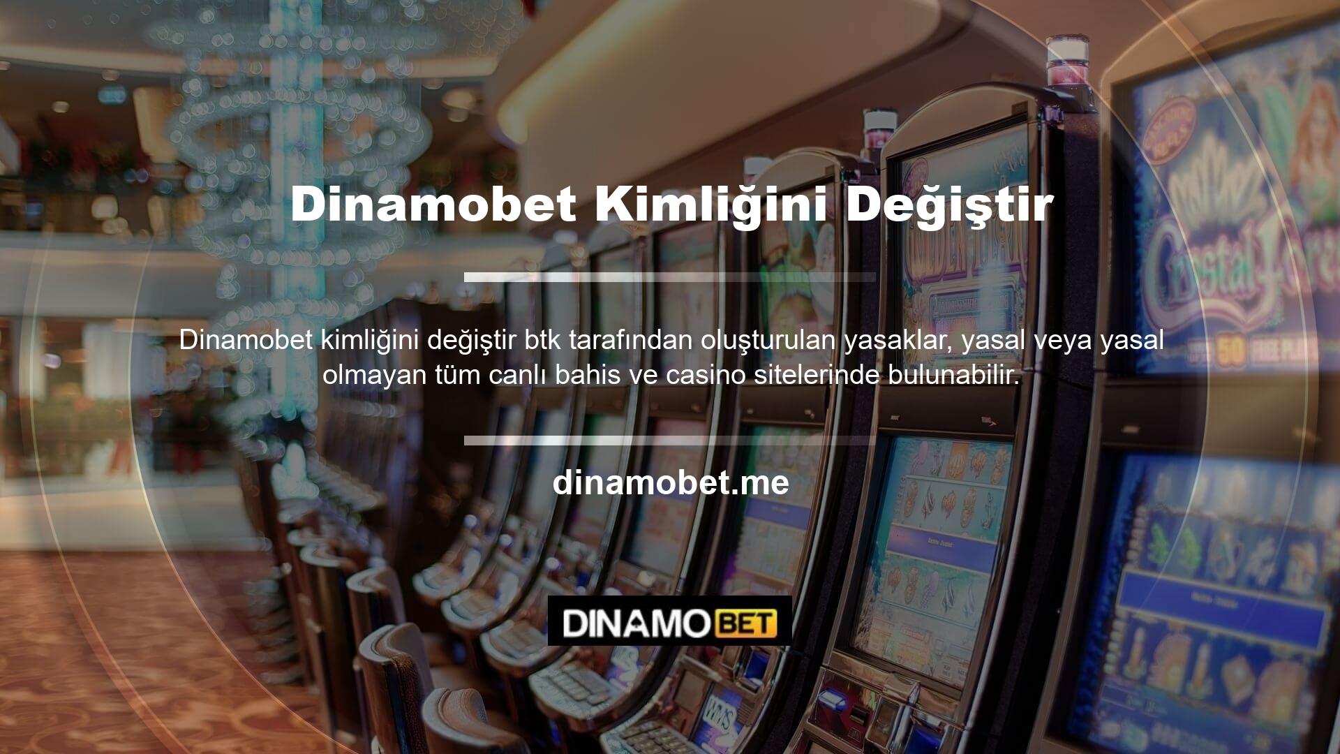 Dinamobet web sitesi, giriş adresini güncelleyerek sorunu ilk günden itibaren düzeltti