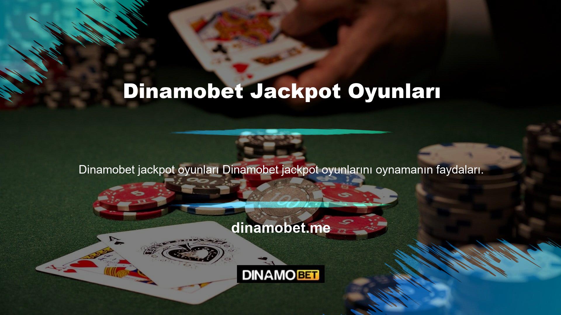 Jackpot oyunları hakkında daha fazla bilgi için lütfen Dinamobet web sitesini ziyaret edin