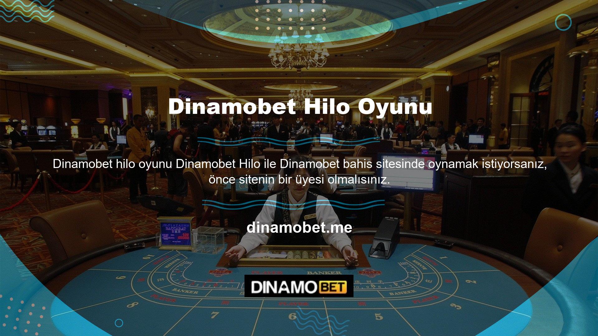 Bunu yapmak için, mevcut Dinamobet adresinin bağlanmasında sayfaya gitmeli ve üyelik sürecini tamamlamanız gerekir